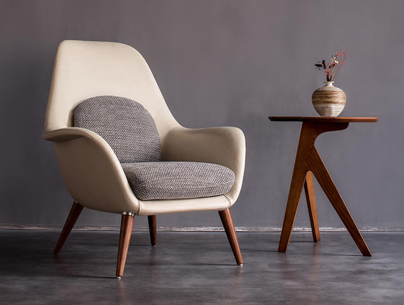 北欧现代轻奢单人沙发椅 老虎椅客厅休闲椅躺椅懒人沙发